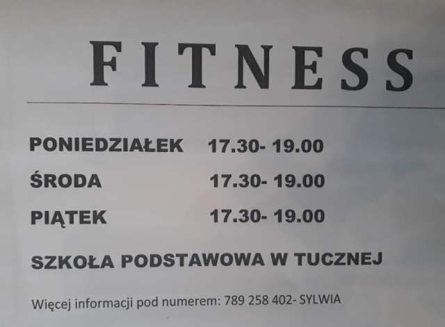 Zajęcia FITNESS